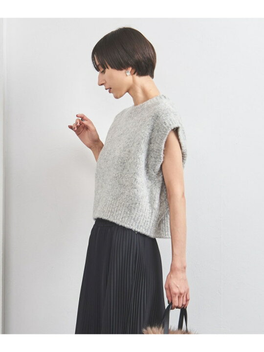 楽天市場】フラッフィ コンパクト ベスト GRAY UNITED ARROWS 