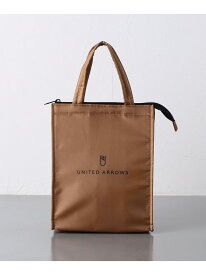 ロゴ ランチバッグ UNITED ARROWS ユナイテッドアローズ バッグ トートバッグ ブラウン ブラック[Rakuten Fashion]