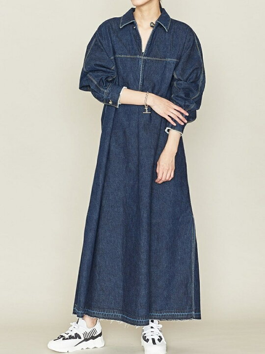 楽天市場】＜ASTRAET(アストラット)＞デニム スキッパー ワンピース  