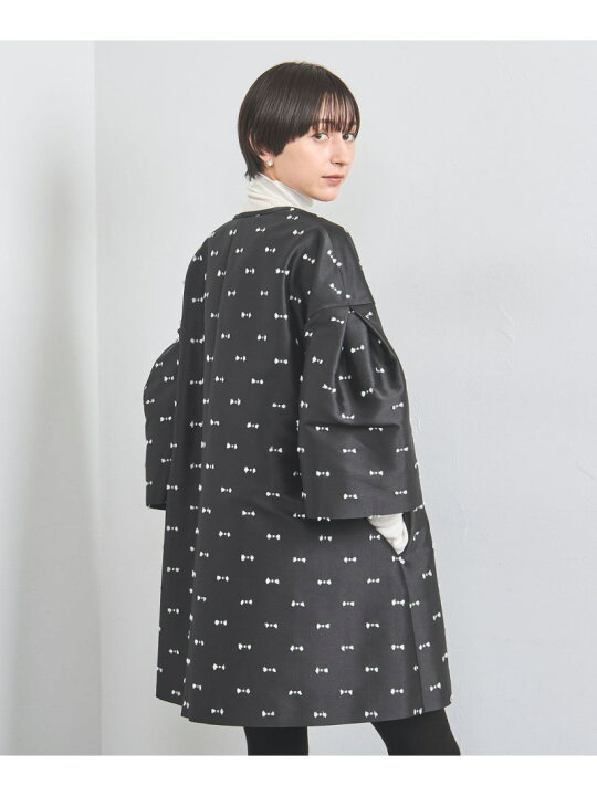 楽天市場】リボン カットジャガード コート UNITED ARROWS 