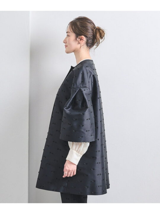 楽天市場】リボン カットジャガード コート UNITED ARROWS 