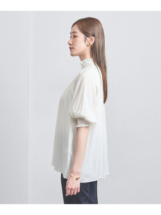 楽天市場】シャーリング ハイネック ブラウス UNITED ARROWS 