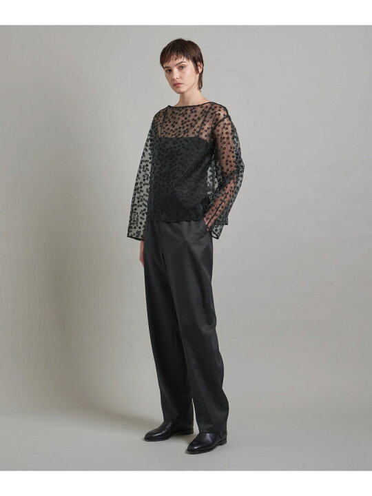 楽天市場】＜LOEFF＞クローバー エンブロイダリー ブラウス LOEFF 