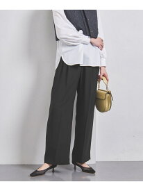 2タック ワイドパンツ UNITED ARROWS ユナイテッドアローズ パンツ スラックス・ドレスパンツ ベージュ ブルー ブラック ネイビー グレー ピンク【送料無料】[Rakuten Fashion]