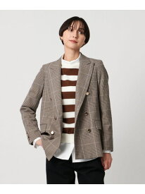 6B ウール ブレザー 25FW UNITED ARROWS ユナイテッドアローズ ジャケット・アウター テーラードジャケット・ブレザー ネイビー ブラウン【送料無料】[Rakuten Fashion]