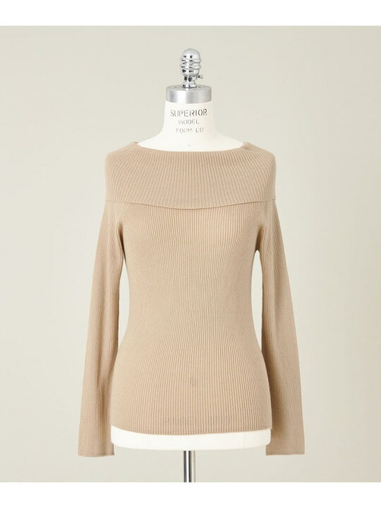 楽天市場】【SALE／30%OFF】＜conte＞リブ オフショルダーニット conte  