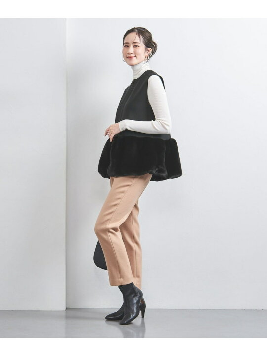 楽天市場】フェイク ファー コンビ ベスト UNITED ARROWS ユナイテッド 