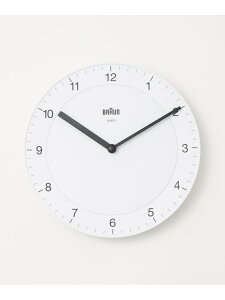 BRAUNWALL CLOCK BC06 UNITED ARROWS ���i�C�e�b�h�A���[�Y �C���e���A�E�����G�� ���v �z���C�g �u���b�N�y���������z[Rakuten Fashion]