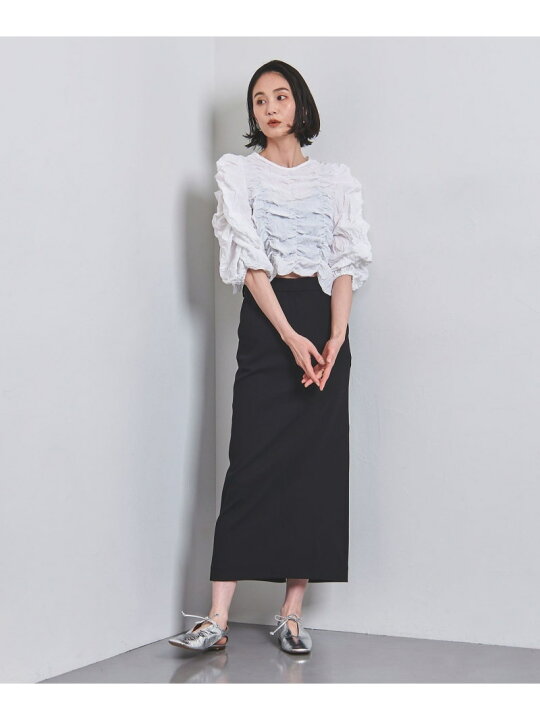 楽天市場】ワッシャー シャーリング 2WAY ブラウス2 UNITED ARROWS 