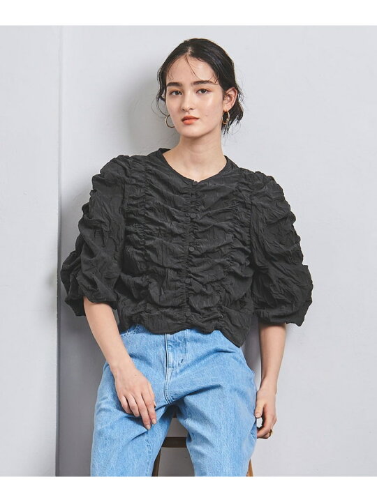 楽天市場】ワッシャー シャーリング 2WAY ブラウス2 UNITED ARROWS 