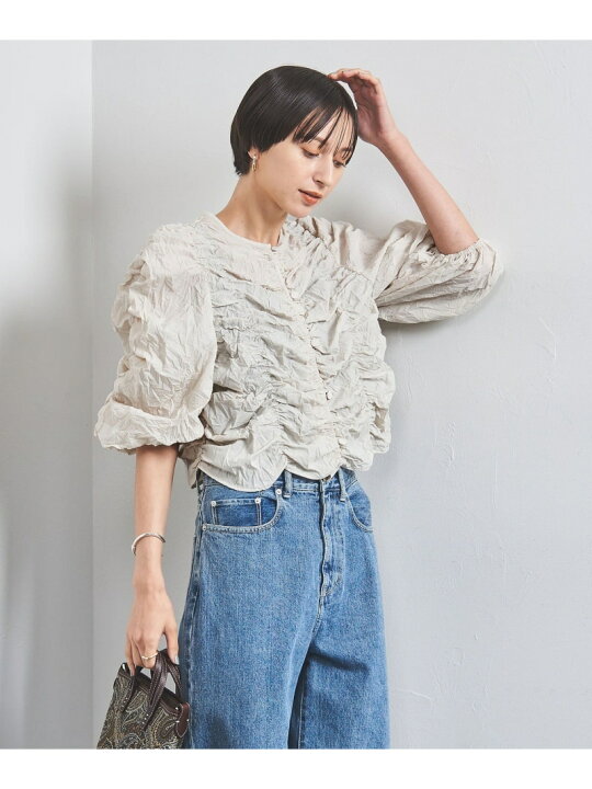 楽天市場】ワッシャー シャーリング 2WAY ブラウス2 UNITED ARROWS 