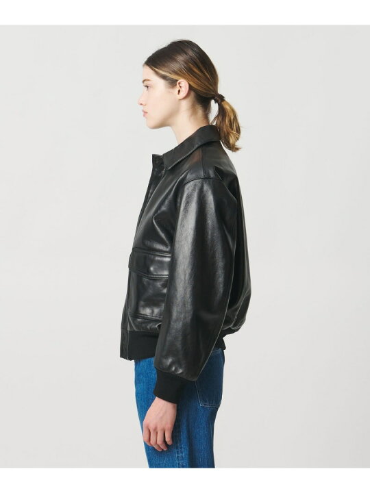 楽天市場】＜LOEFF＞ラムレザー フライトジャケット UNISEX LOEFF 