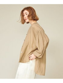 ＜conte＞シアー Vネックブラウス conte ユナイテッドアローズ トップス シャツ・ブラウス ホワイト ブラック ベージュ【送料無料】[Rakuten Fashion]