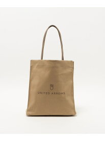 ロゴ トートバッグ M UNITED ARROWS ユナイテッドアローズ バッグ トートバッグ ホワイト グレー ブラック ベージュ カーキグリーン【送料無料】[Rakuten Fashion]
