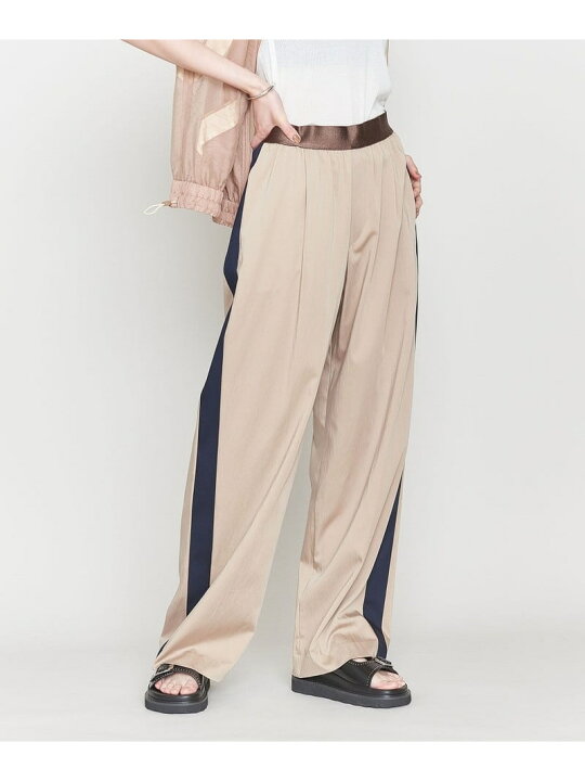 楽天市場】＜ASTRAET＞CU/N サテン ソクショウ ワイドパンツ2 ASTRAET  