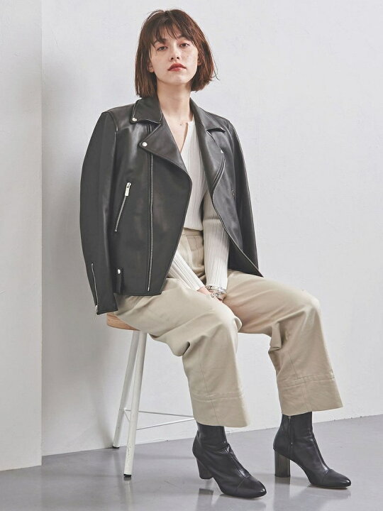 楽天市場】【SALE／40%OFF】UWFM レザー ライダースジャケット UNITED 