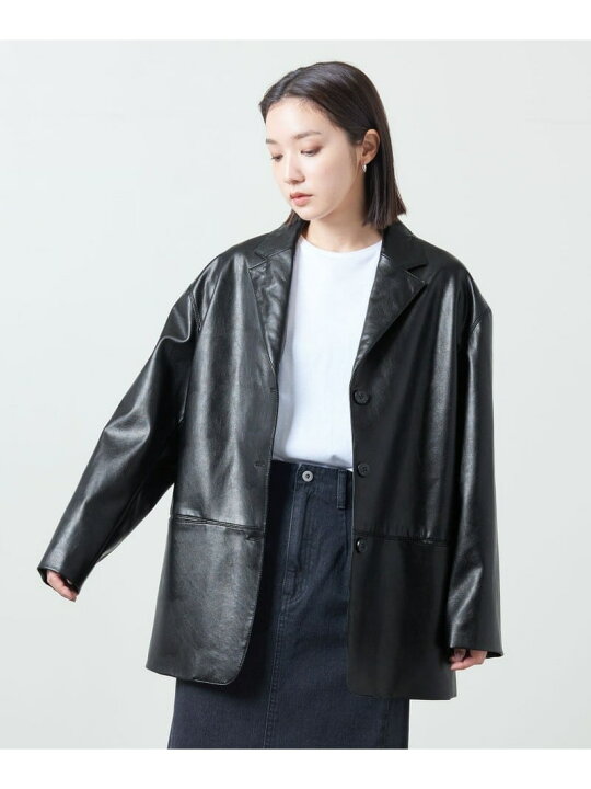 楽天市場】＜MARW UNITED ARROWS＞フェイクレザー ジャケット MARW 