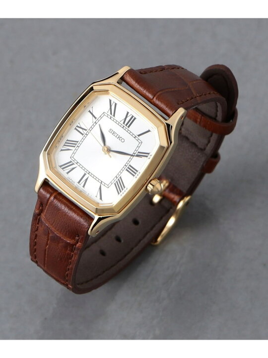 楽天市場】【別注】＜SEIKO＞スクエア レザー 腕時計 UNITED ARROWS 