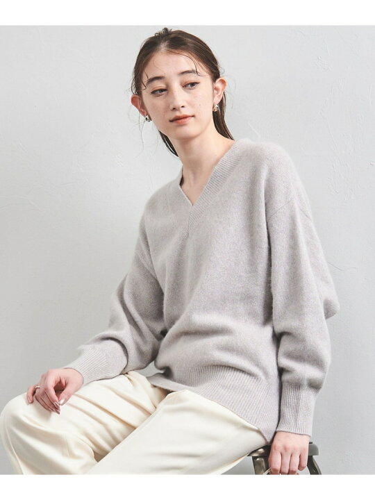 楽天市場】ウールフォックス ラメ Vネックニット UNITED ARROWS 