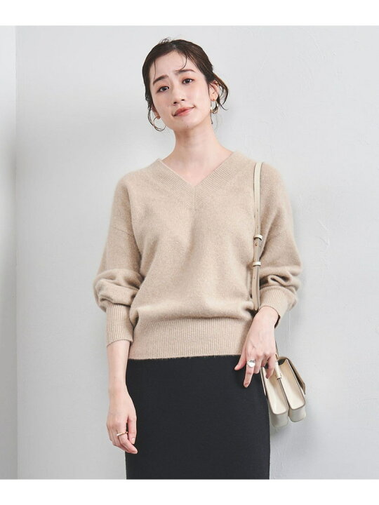 楽天市場】ウールフォックス ラメ Vネックニット UNITED ARROWS 