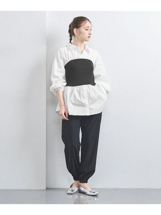楽天市場】【SALE／40%OFF】ニットビスチェ コンビ シャツ UNITED 