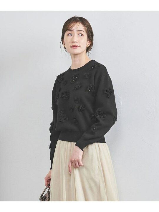 楽天市場】【SALE／20%OFF】3D フラワーモチーフ ロングスリーブ 