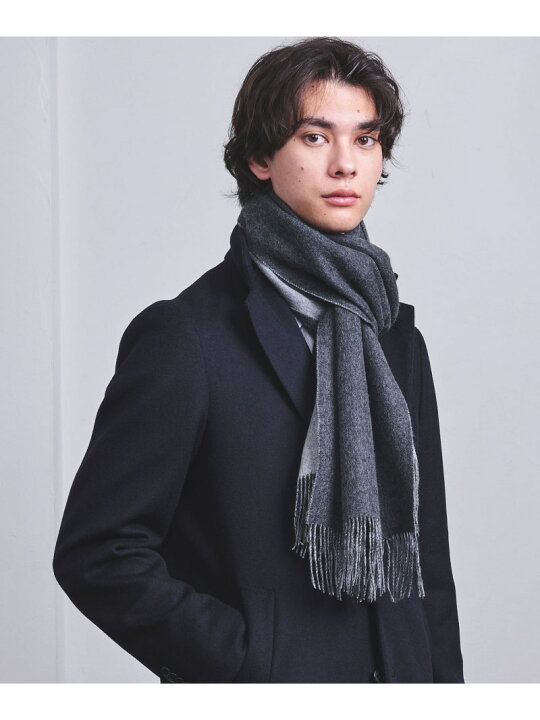 楽天市場】カシミヤ リバーシブルマフラー UNITED ARROWS ユナイテッド 