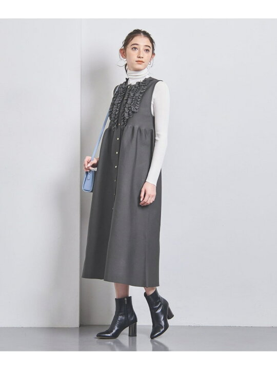 楽天市場】【SALE／70%OFF】P フリル ノースリーブ ワンピース UNITED 