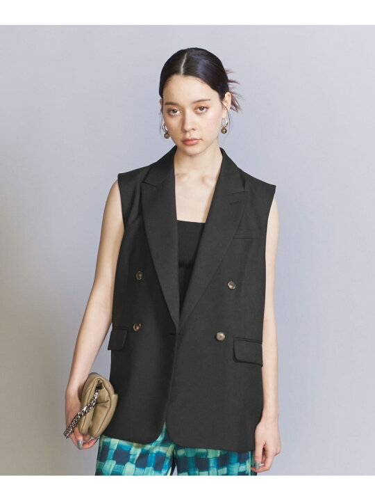 楽天市場】【SALE／70%OFF】シャークスキン スリーブレス ジャケット 