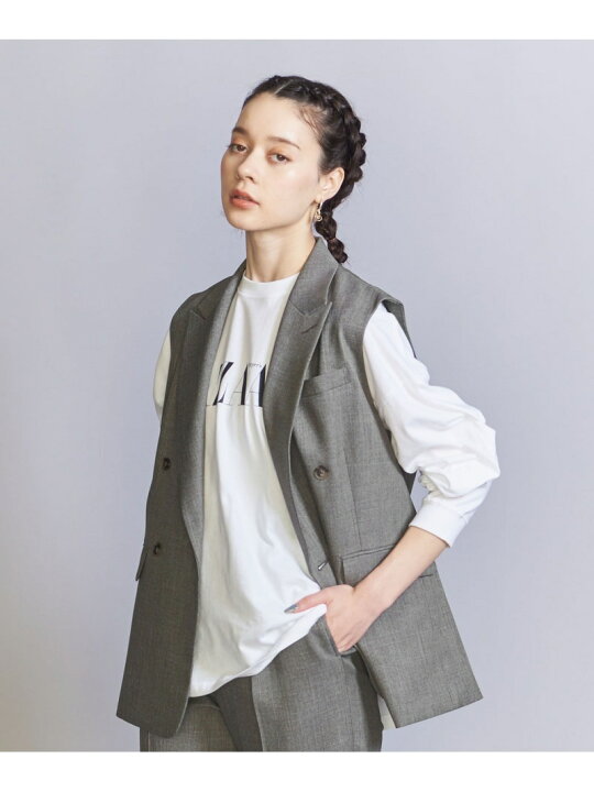 楽天市場】【SALE／70%OFF】シャークスキン スリーブレス ジャケット 