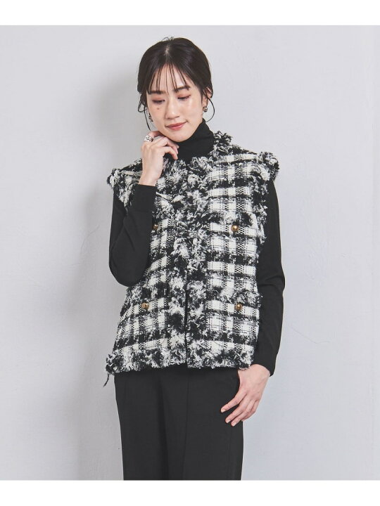 楽天市場】【SALE／70%OFF】チェック ツイード ベスト UNITED ARROWS 