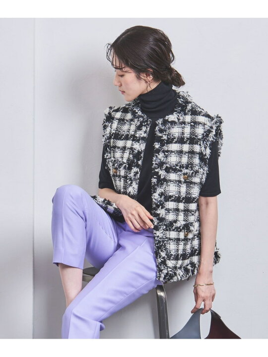 楽天市場】【SALE／70%OFF】チェック ツイード ベスト UNITED ARROWS 