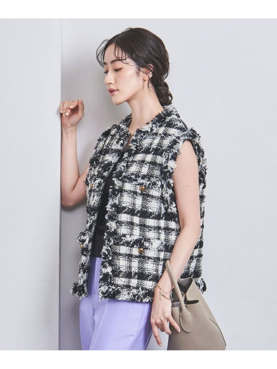 楽天市場】【SALE／70%OFF】チェック ツイード ベスト UNITED ARROWS 