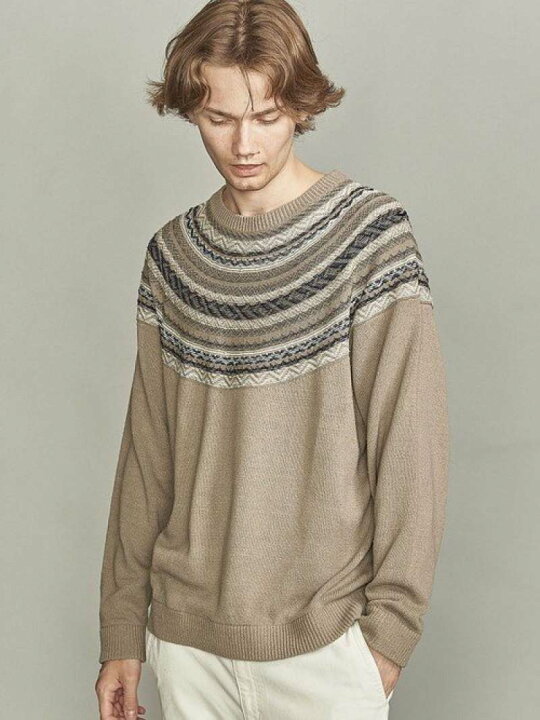 楽天市場】【SALE／80%OFF】BY シルク ノルディック ニット 