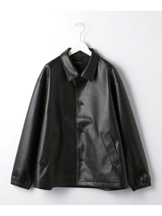 楽天市場】【SALE／70%OFF】シンセティックレザー コーチジャケット 