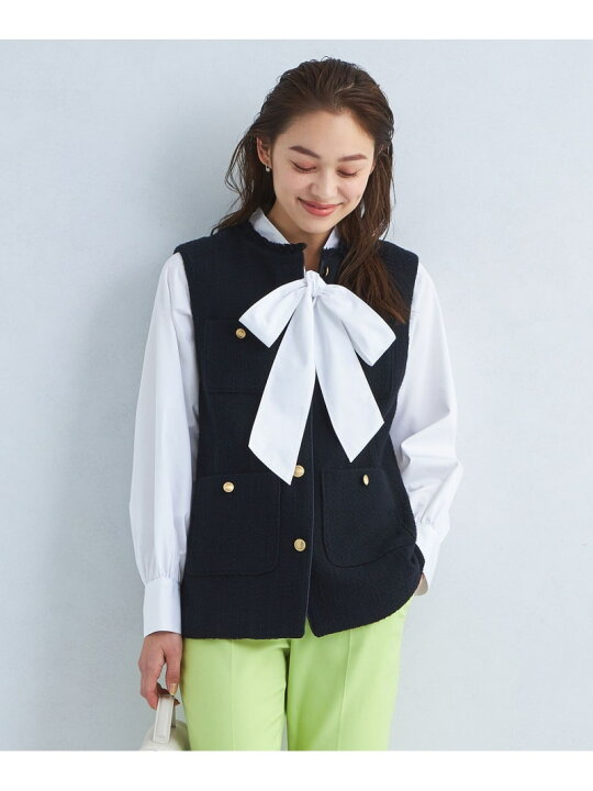 楽天市場】【SALE／50%OFF】ツイード ポケット ジレ UNITED ARROWS  