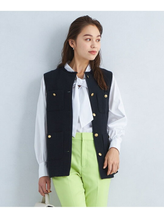 楽天市場】【SALE／50%OFF】ツイード ポケット ジレ UNITED ARROWS 