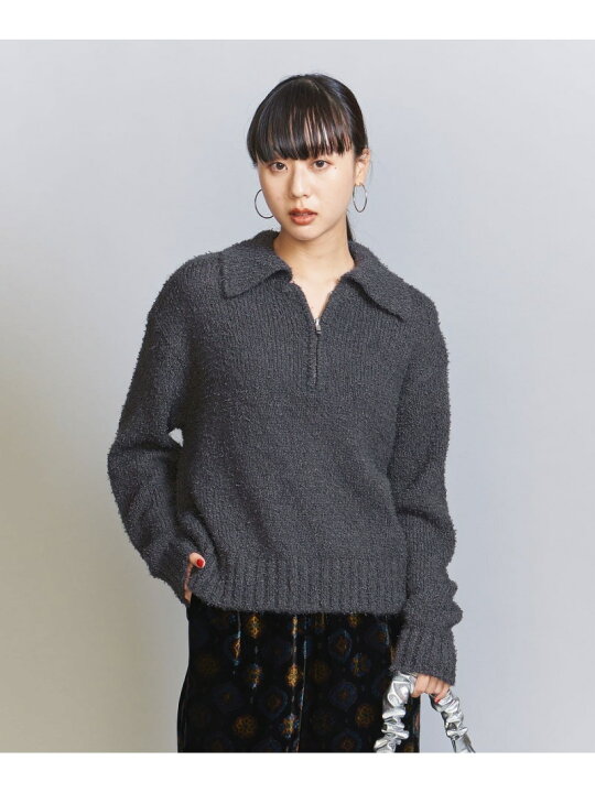楽天市場】【SALE／70%OFF】ハーフジップ ニット プルオーバー 