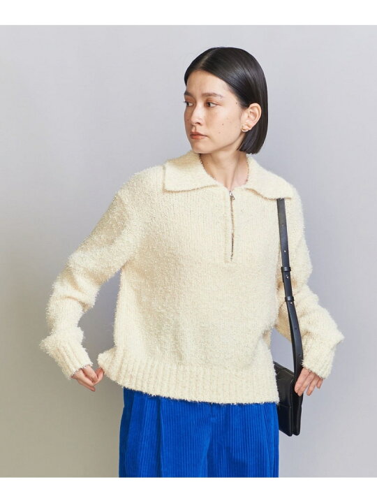 楽天市場】【SALE／70%OFF】ハーフジップ ニット プルオーバー 
