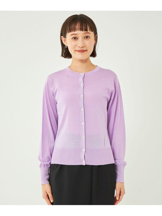楽天市場】【SALE／70%OFF】シルク クルーネック カーディガン UNITED 
