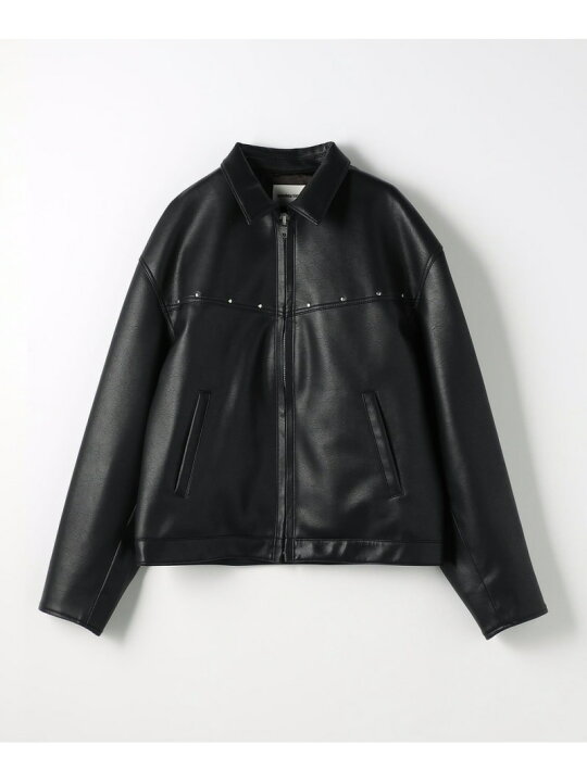 楽天市場】【SALE／60%OFF】レザーライク ジップ ジャケット monkey 