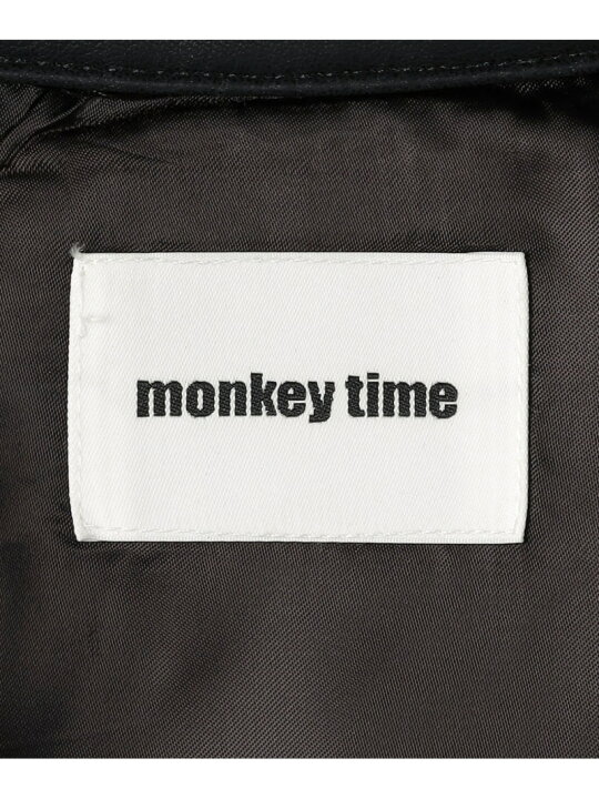楽天市場】【SALE／60%OFF】レザーライク ジップ ジャケット monkey 