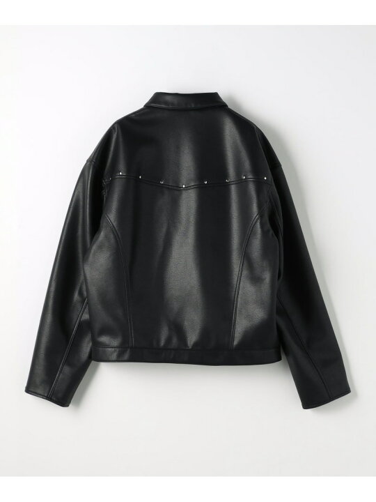 楽天市場】【SALE／60%OFF】レザーライク ジップ ジャケット monkey 