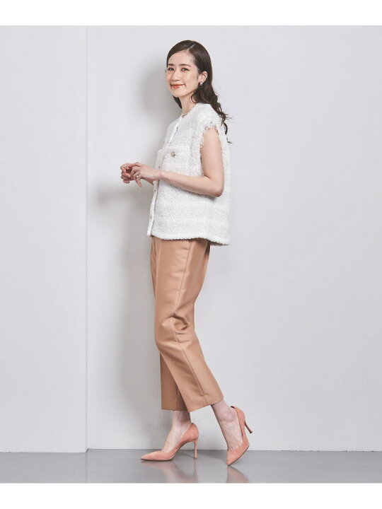 楽天市場】【SALE／80%OFF】ボーダー ミックスツイード ニットベスト 