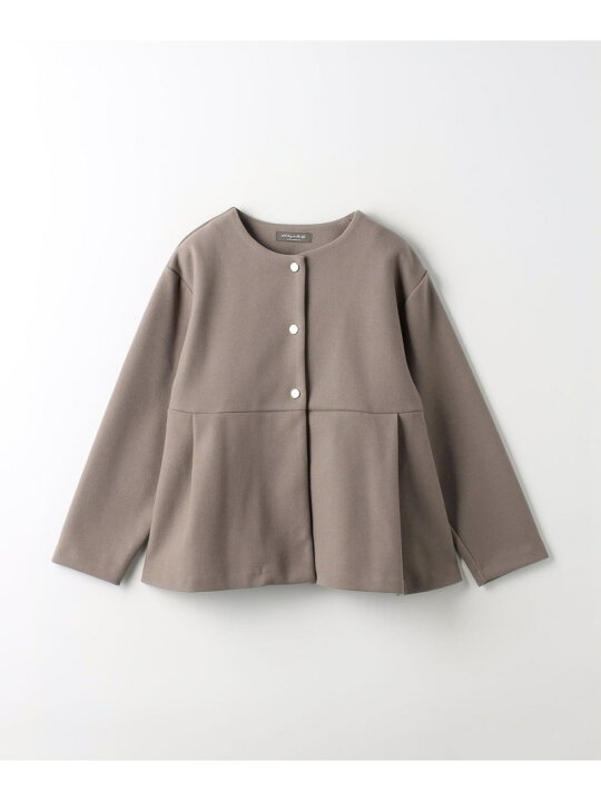 楽天市場】【SALE／50%OFF】ニットメルトン ペプラム ショートコート 