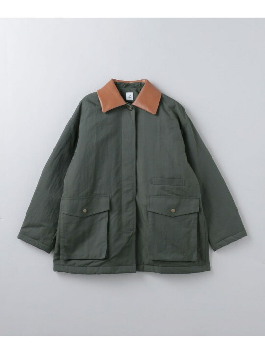 楽天市場】【SALE／30%OFF】＜6(ROKU)＞ナイロン レザーカラー コート 