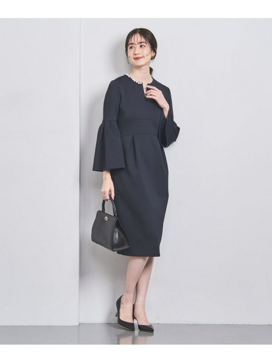 楽天市場】【SALE／30%OFF】SPONGY パールモチーフ スリットノーカラー  