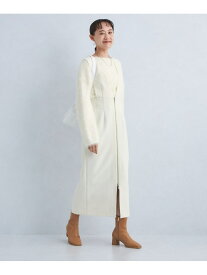 【SALE／70%OFF】＜SHIORI IRIE * green label relaxing＞フェザープルオーバー * ジャンスカ UNITED ARROWS green label relaxing ユナイテッドアローズ アウトレット ワンピース・ドレス ワンピース ホワイト グレー ベージュ【RBA_E】【送料無料】[Rakuten Fashion]