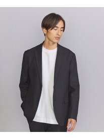 【SALE／70%OFF】メランジ ポリエステル 2ボタン ジャケット【セットアップ対応】 BEAUTY&YOUTH UNITED ARROWS ユナイテッドアローズ アウトレット ジャケット・アウター テーラードジャケット・ブレザー ブルー ブラック グレー【RBA_E】【送料無料】[Rakuten Fashion]