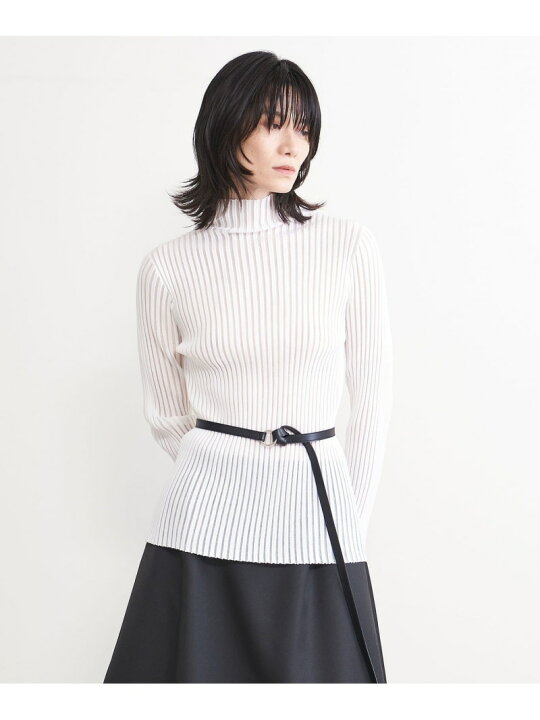 楽天市場】【SALE／60%OFF】＜AEWEN MATOPH＞シアー リブ ハイネック 